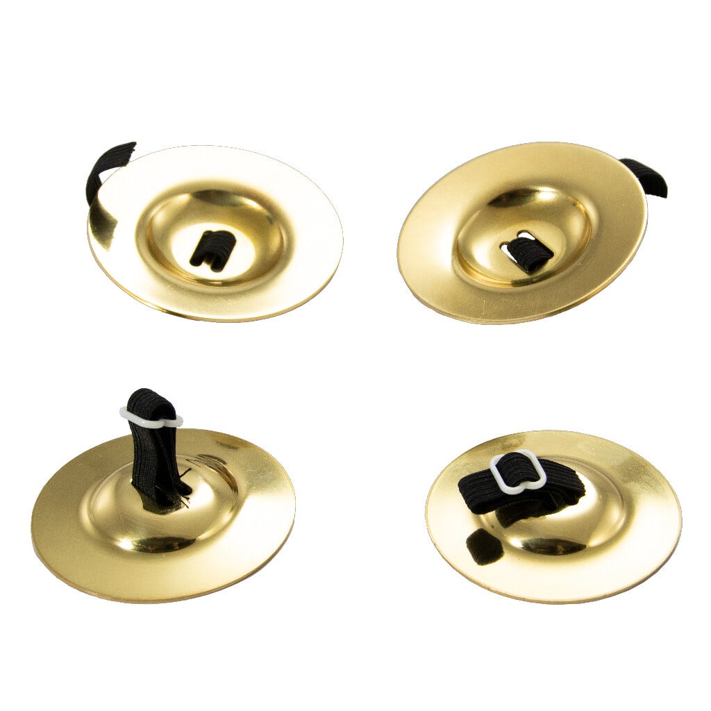 Finger cymbals clearance instrument