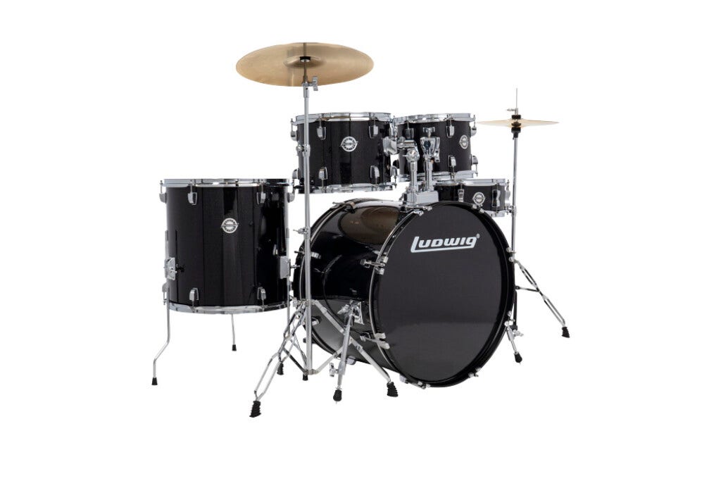 Ludwig 5 piece drum set cheap