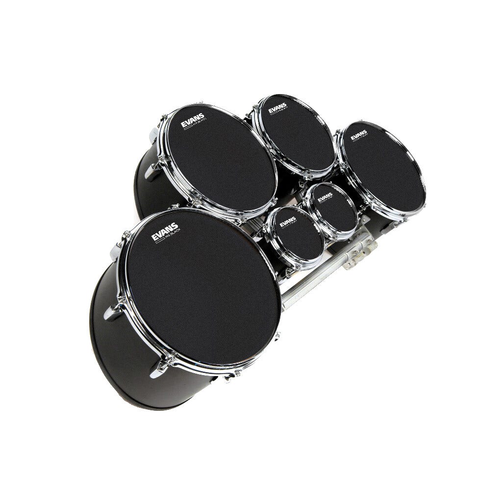 Evans MX TT8023MXB Small Quad Head Pack Black