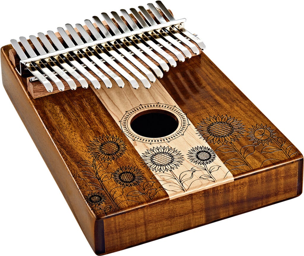 Meinl KL1706H 17 Note Kalimba C Major Maple Acacia Sound Hole