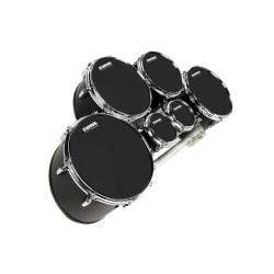 Evans MX TT8023MXB Small Quad Head Pack Black
